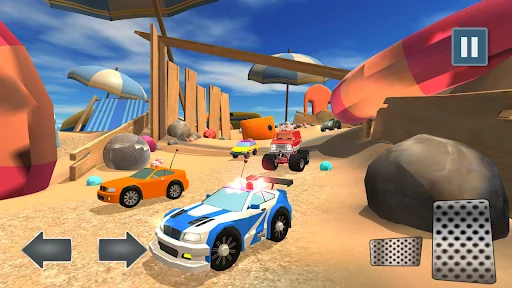 Mini Toy Car Racing Rush Game screenshot 3