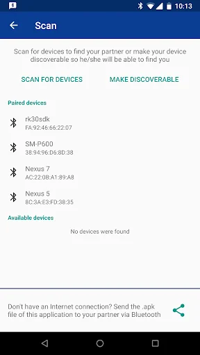 Bluetooth Chat screenshot 4