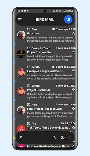 Bird Mail Pro -Email App screenshot 3