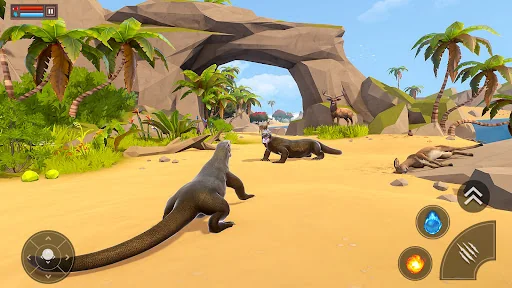 Komodo Dragon : Dragon Games screenshot 2
