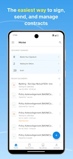 Fill and Sign Docs: Signeasy screenshot 2