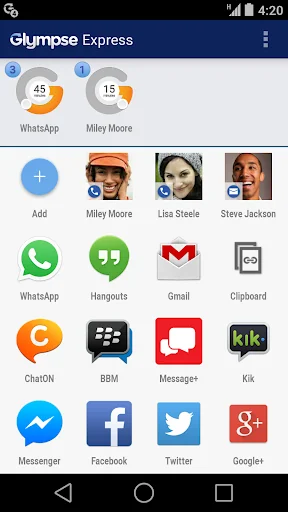 Glympse Express screenshot 3