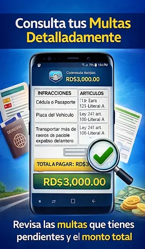 Consulta de Multas Dominicanas screenshot 3