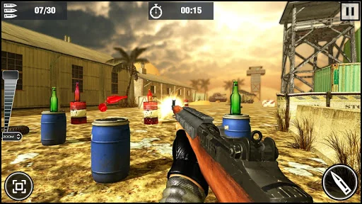 Bottle Knock Down: Shooting 3D