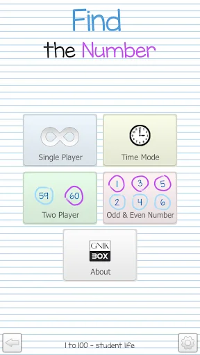 Find the Number - 1 to 100 screenshot 1