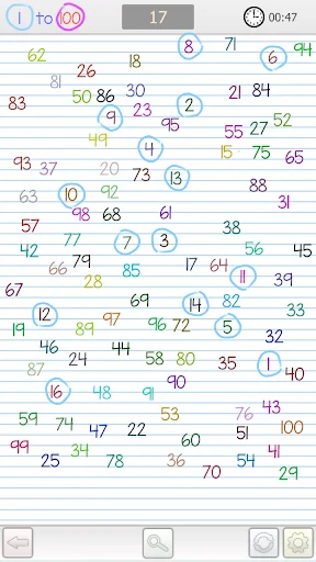 Find the Number - 1 to 100 screenshot 4