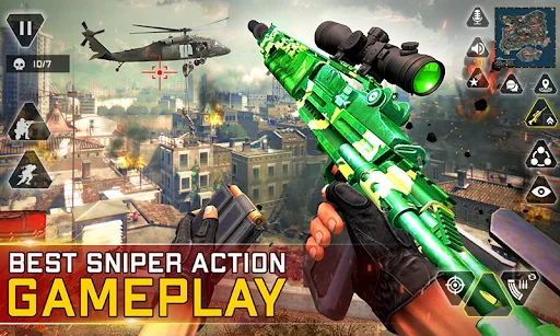 Sniper Gun Shooting game screenshot 1