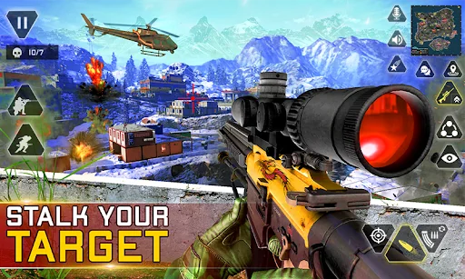 Sniper Gun Shooting game screenshot 2