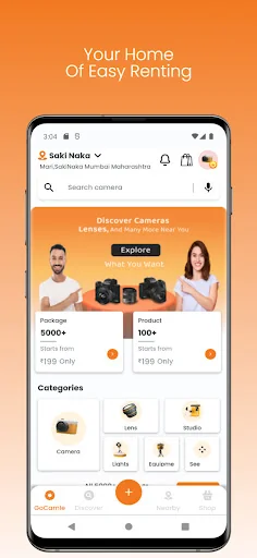 GoCamle - Creator Gear Rentals
