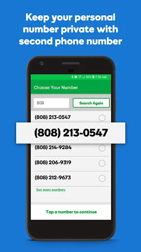 SmartLine Second Phone Number screenshot 1