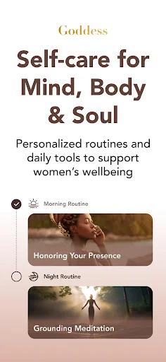 Goddess: Self Care, Wellbeing screenshot 1