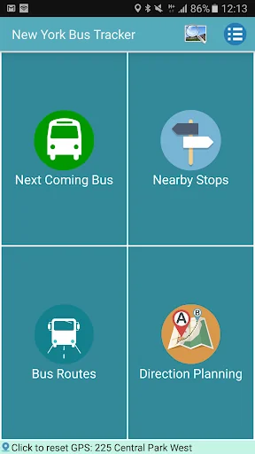 NYC Bus Tracker screenshot 1