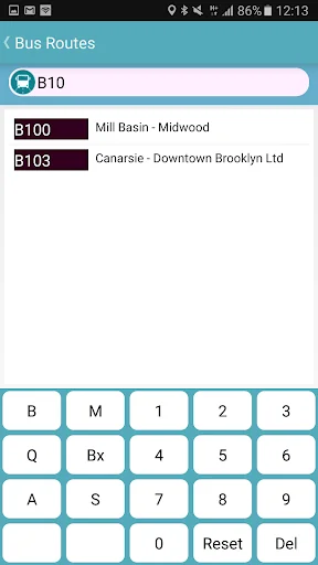 NYC Bus Tracker screenshot 3