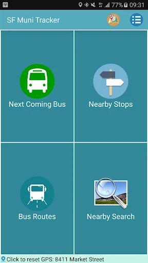 San Francisco  Bus Tracker