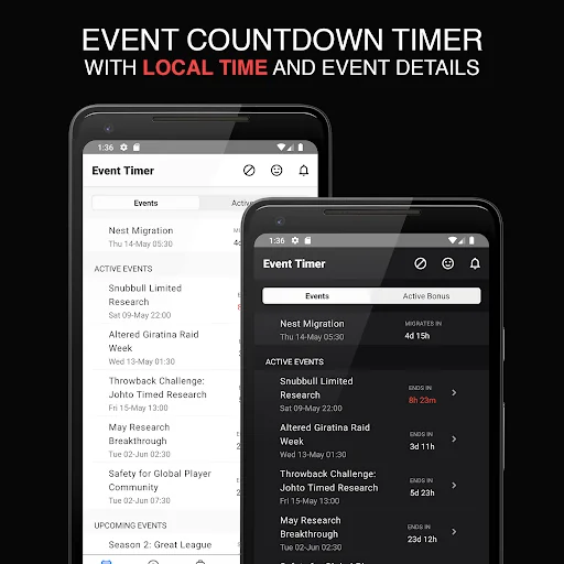 GO Field Guide (Events, Raids) screenshot 2