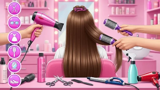 Fashion Braid Girls Hair Salon