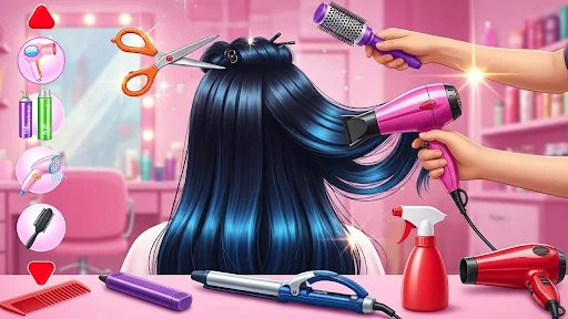 Fashion Braid Hairstyles Salon screenshot 1
