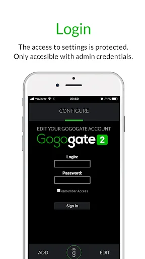 Gogogate 2 -Open garage door-