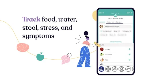 Cara Care: FODMAP, IBD, IBS Tr screenshot 1
