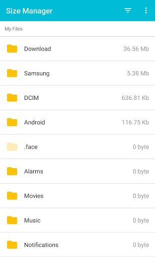File, Directory Size Manager