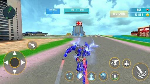 Space Robot Transform Games 3D screenshot 2