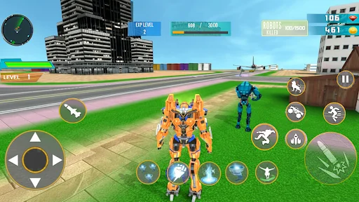 Space Robot Transform Games 3D screenshot 4