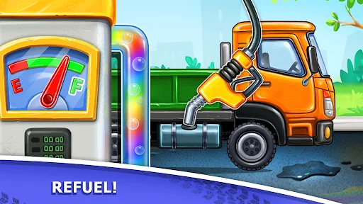 Truck games - build a house screenshot 2
