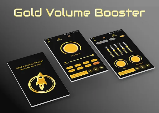 Gold Volume Booster screenshot 1