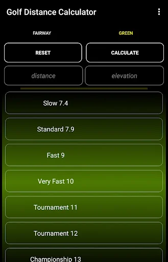 Golf Distance Calculator