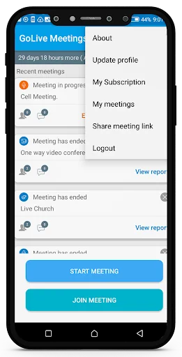 GoLive Meetings screenshot 3