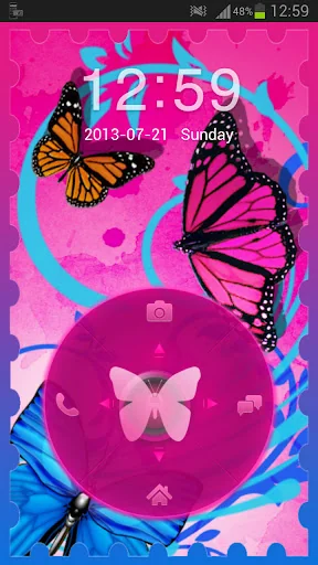 Butterflies Theme GO Locker