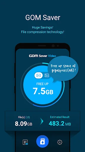GOM Saver: Free up space on yo screenshot 1