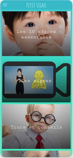 Petit Signe-Signez avec bébé