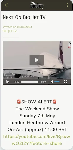 Big Jet TV screenshot 3