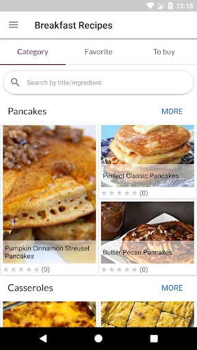 Breakfast Recipes