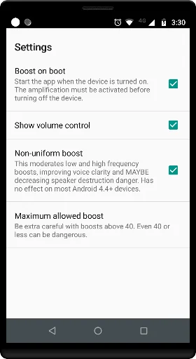 Volume Booster GOODEV screenshot 4