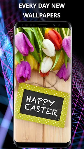 Easter wallpapers on phone