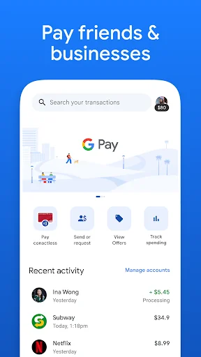 Google Pay: Save and Pay screenshot 1