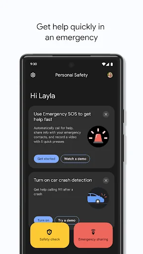 Personal Safety screenshot 1
