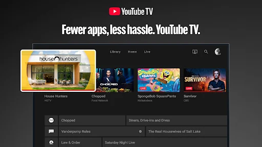 YouTube TV: Live TV & more
