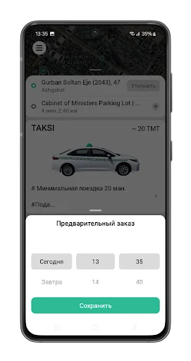 Taxi Hyzmaty — заказ такси! screenshot 4