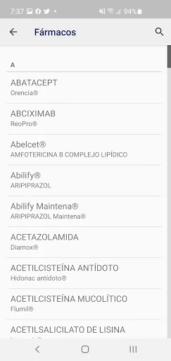 Medicamentos vía parenteral screenshot 2