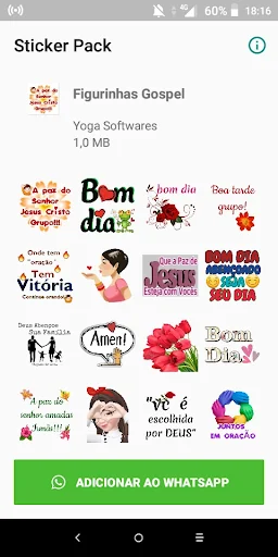 Figurinhas Gospel para Whats