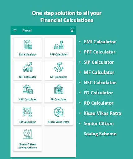 Fincal: EMI+Prepay Calculator