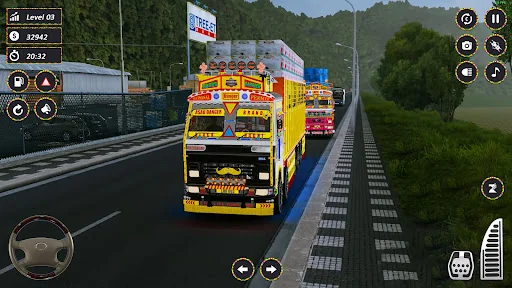 Real Indian Truck Driving 3D screenshot 4
