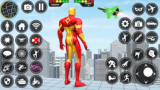 Spider Hero Man Rope Hero Game screenshot 2