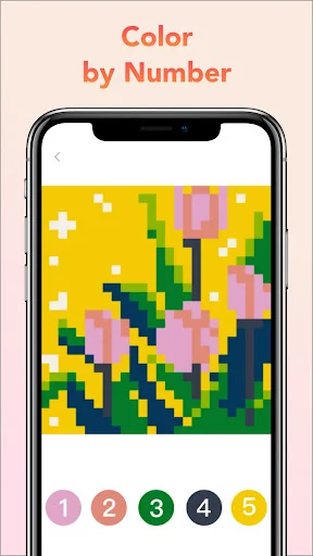 Pixel Art Book-Color By Number screenshot 2