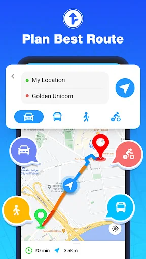 GPS Navigation - Route Finder screenshot 1