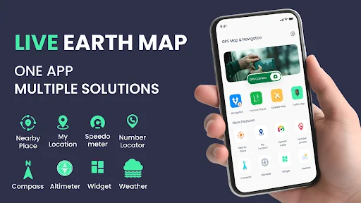 GPS Voice Map & Route Finder