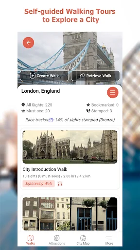 GPSmyCity: Walks in 1K+ Cities